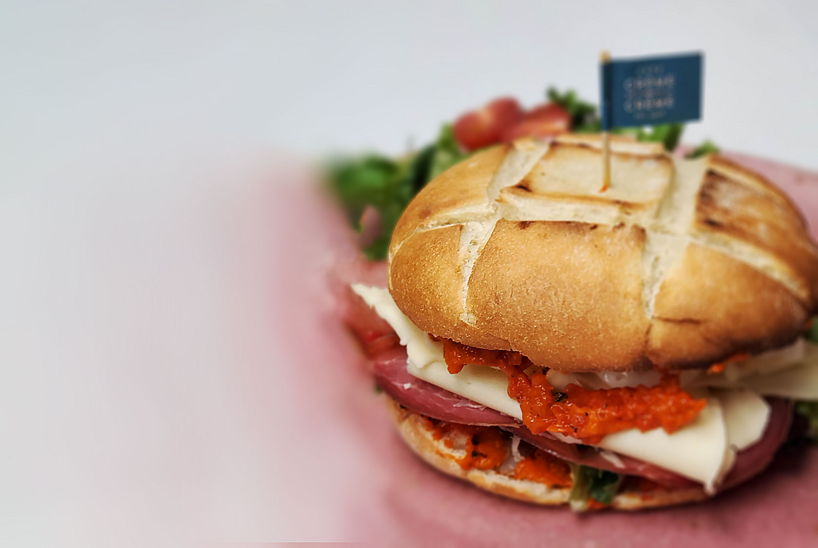 Organic classic and vegetarian sandwiches at Naples, Florida